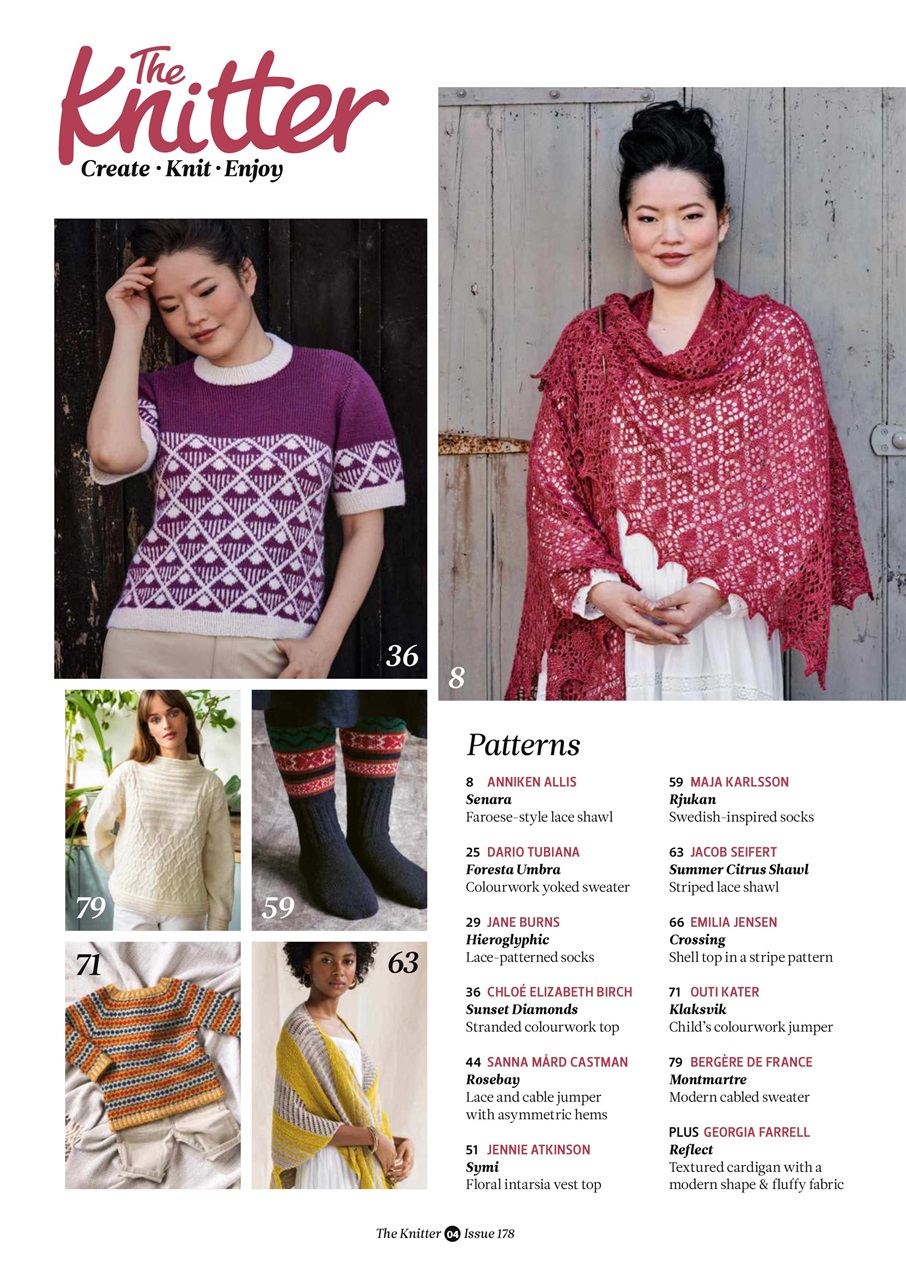 The Knitter Preview Pages