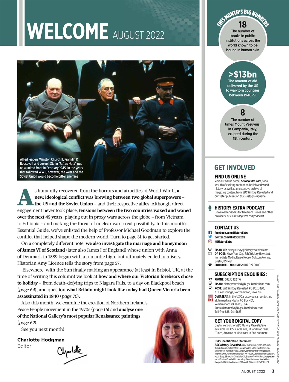 BBC History Revealed Magazine Preview Pages