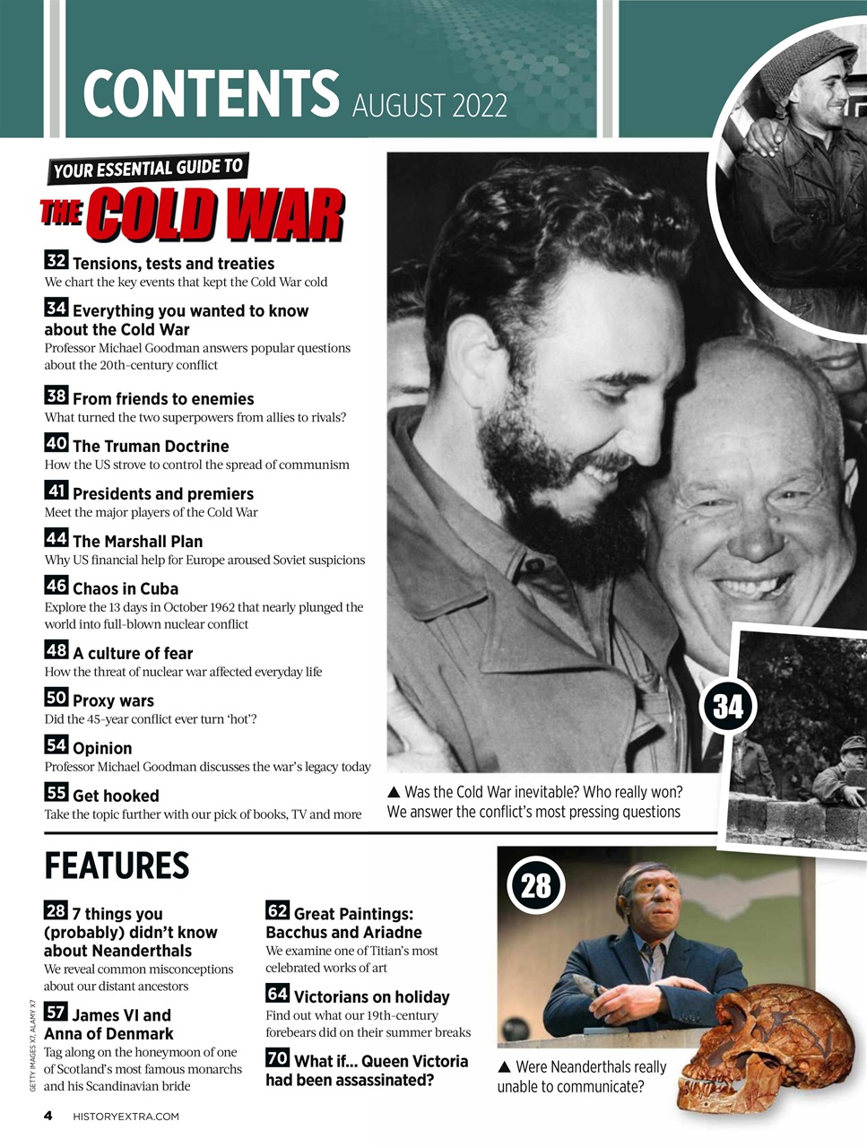 BBC History Revealed Magazine Preview Pages