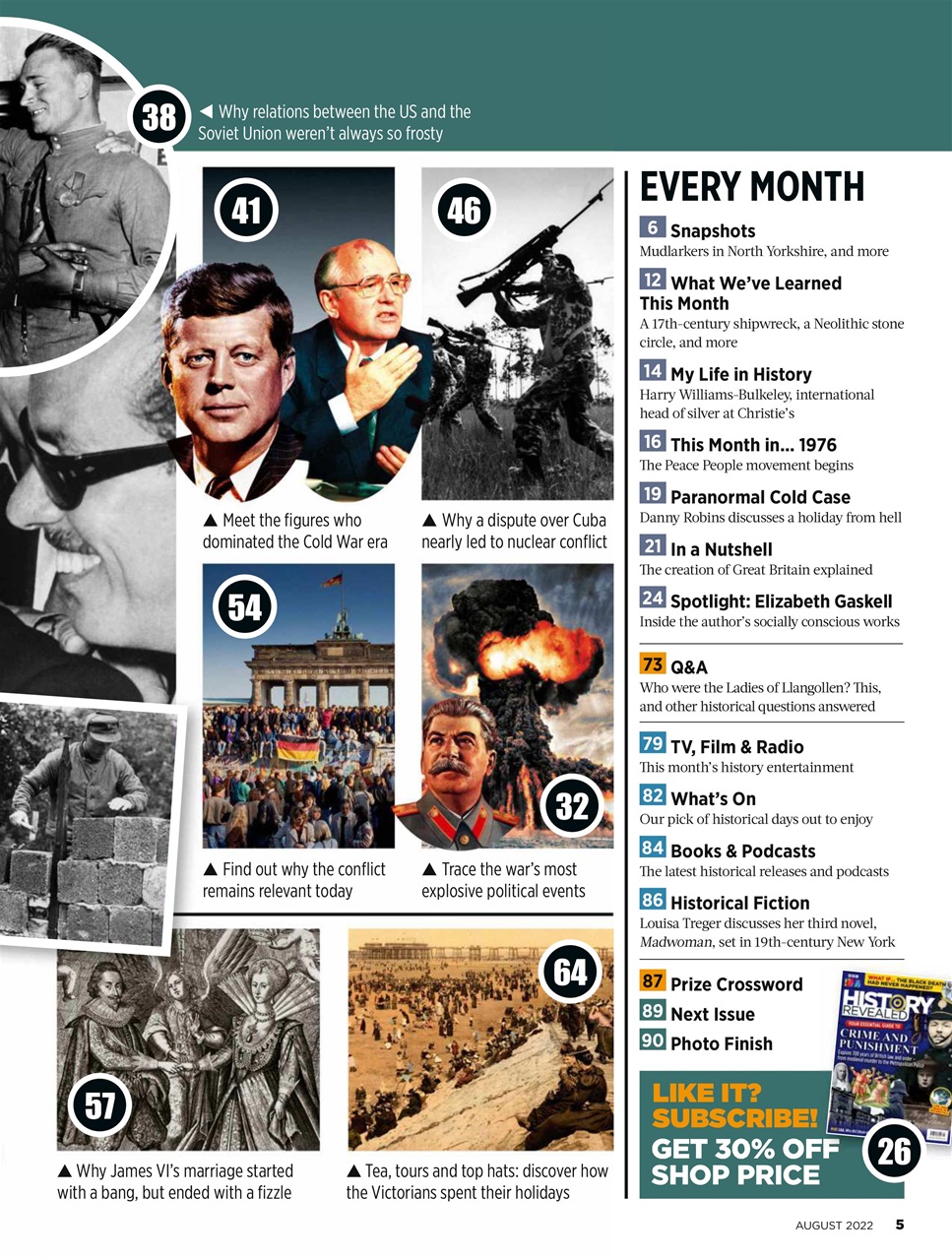 BBC History Revealed Magazine Preview Pages