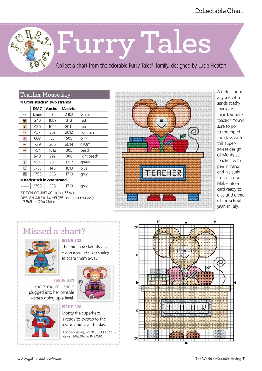 The World of Cross Stitching Preview Pages
