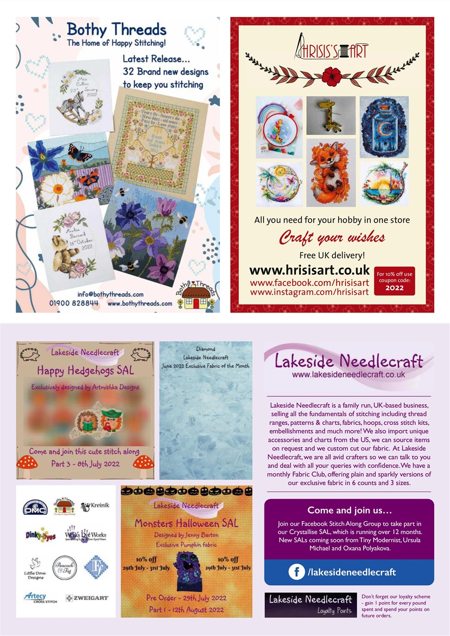 The World of Cross Stitching Preview Pages