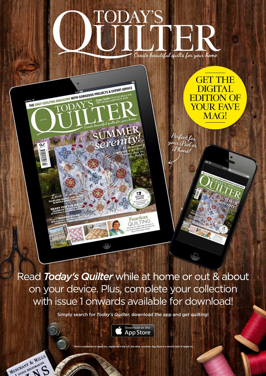 Today’s Quilter Preview Pages
