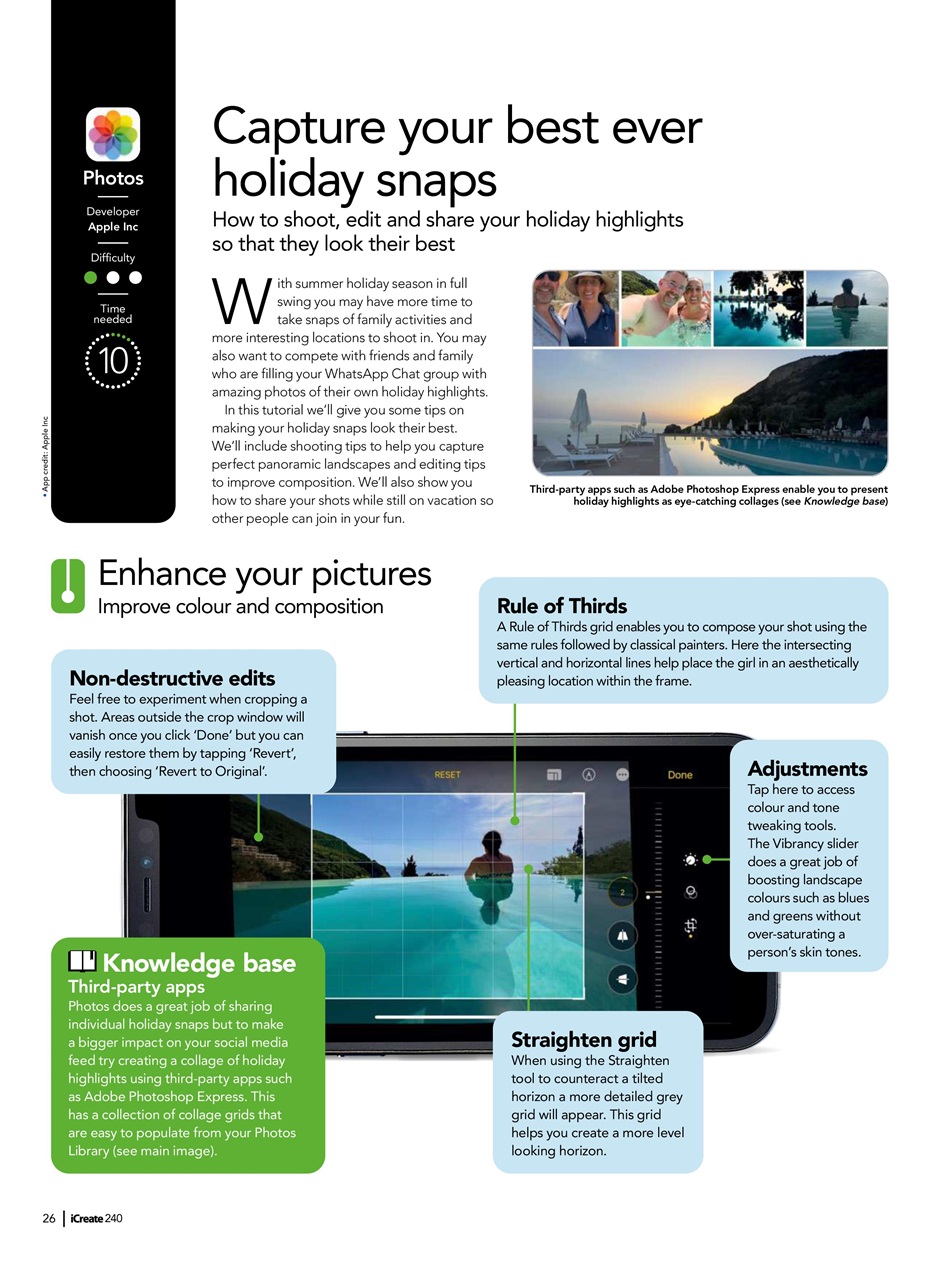 iCreate Preview Pages