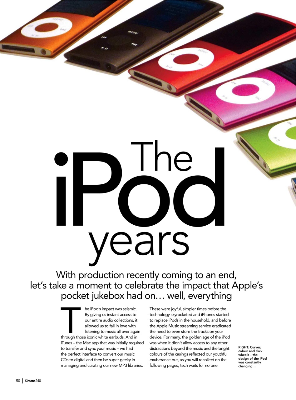 iCreate Preview Pages