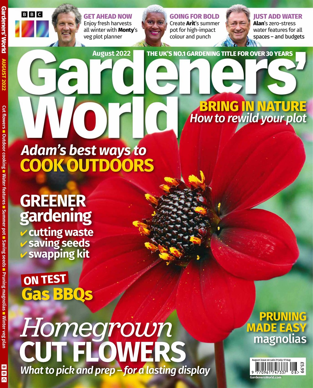 BBC Gardeners’ World Magazine Preview Pages