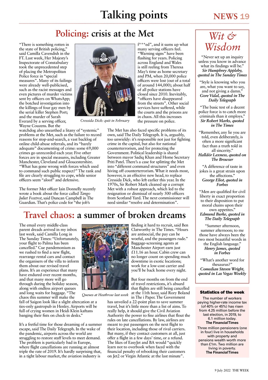 The Week Preview Pages