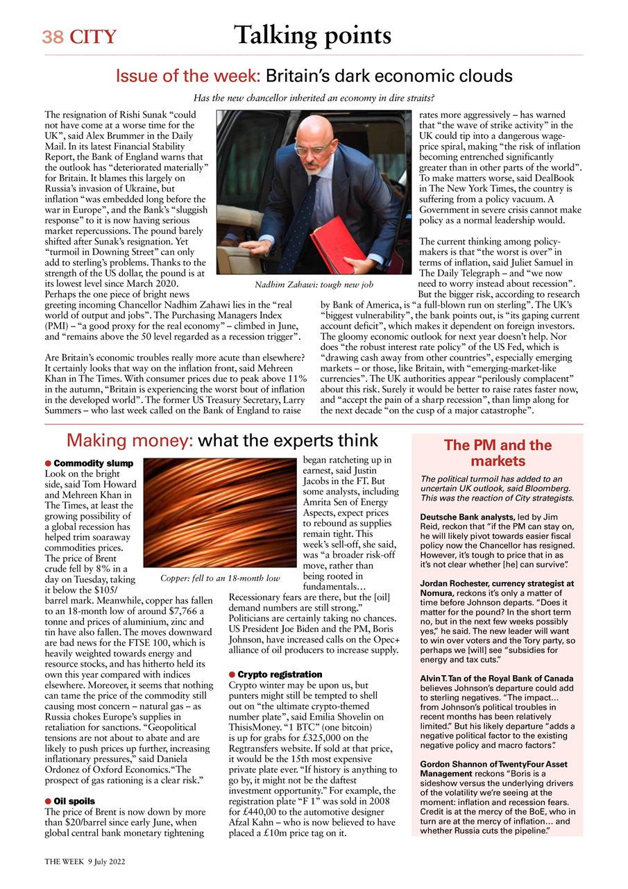 The Week Preview Pages