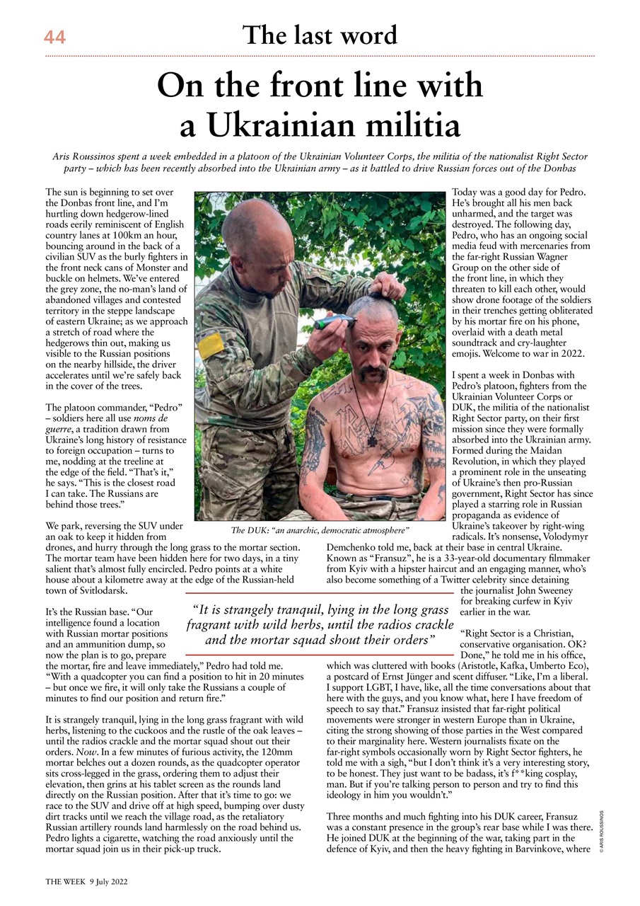 The Week Preview Pages