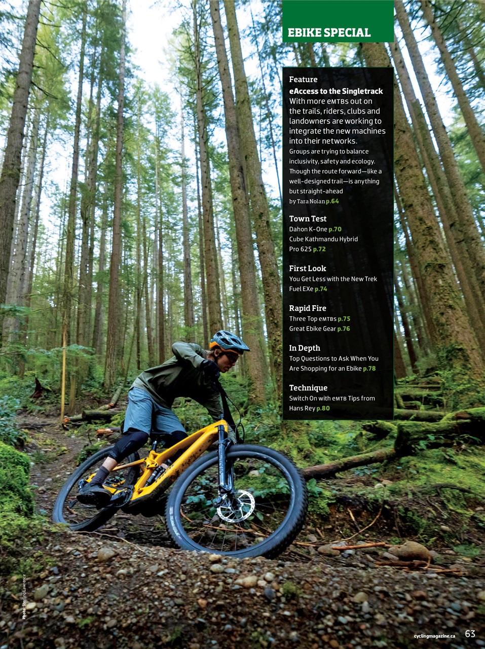 Canadian Cycling Magazine Preview Pages