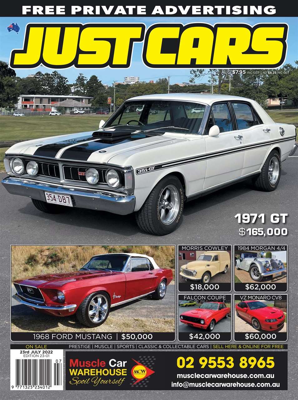 JUST CARS Preview Pages