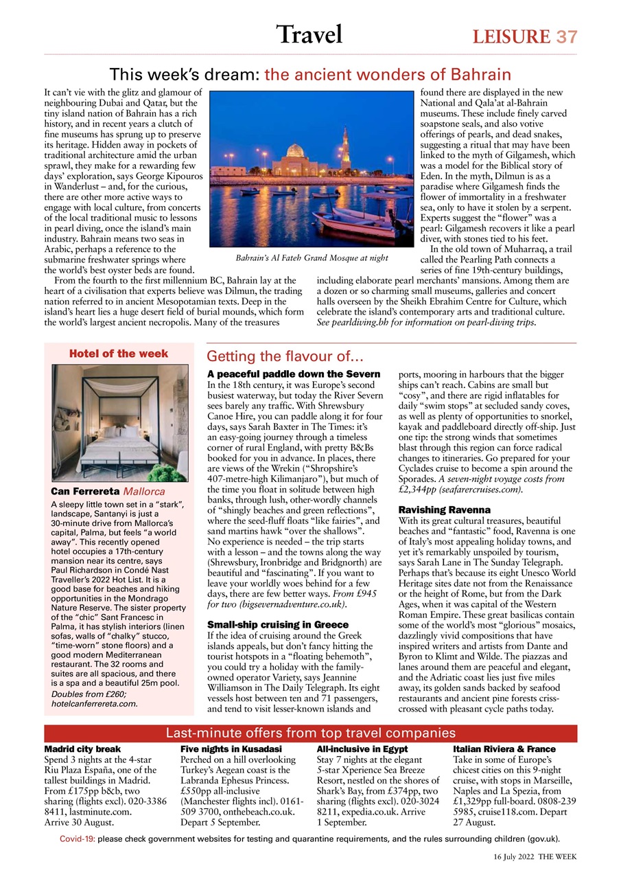 The Week Preview Pages