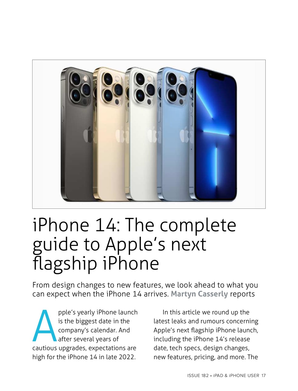 iPad and iPhone User Preview Pages