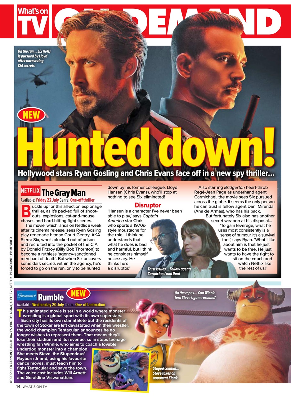 What's on TV Preview Pages