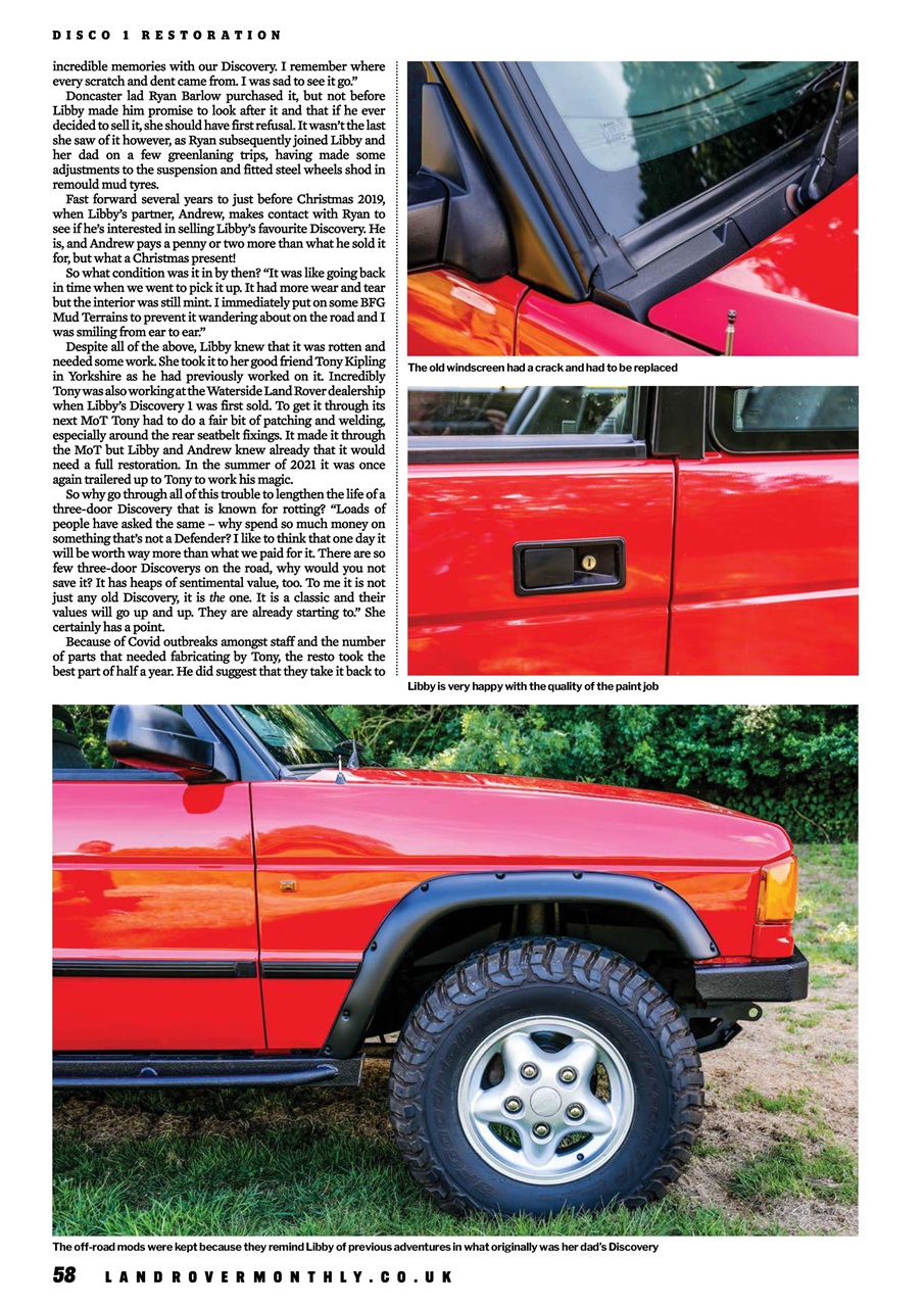 Land Rover Monthly Preview Pages