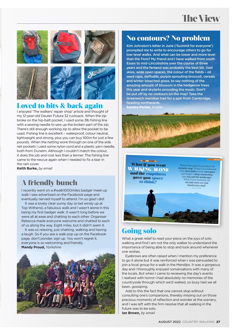 Country Walking Preview Pages