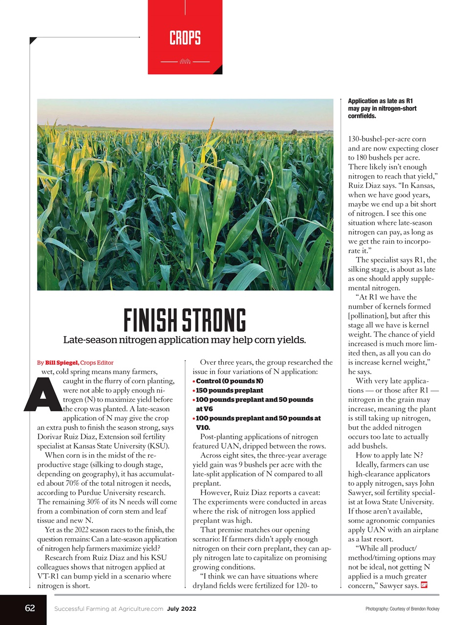 Successful Farming Preview Pages