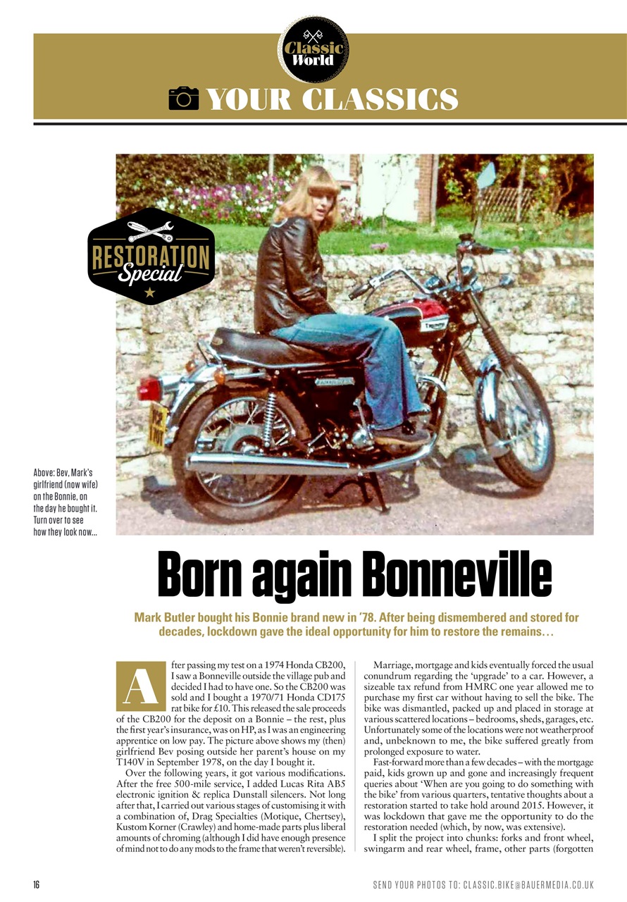 Classic Bike Preview Pages