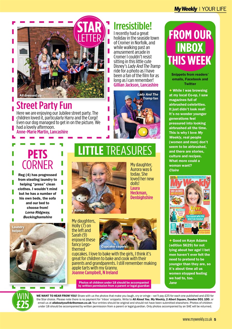 My Weekly Preview Pages