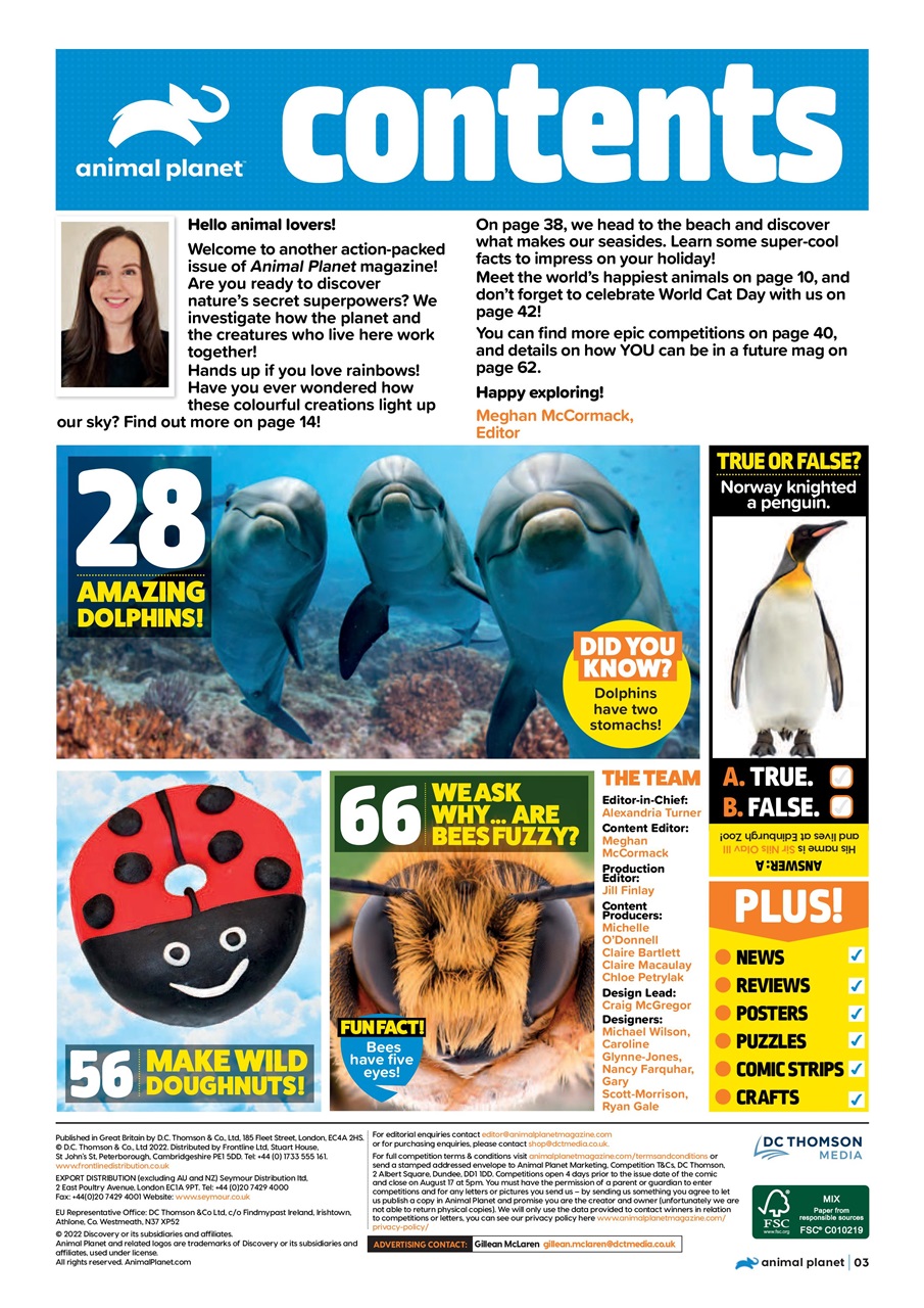 Animal Planet Kids Preview Pages