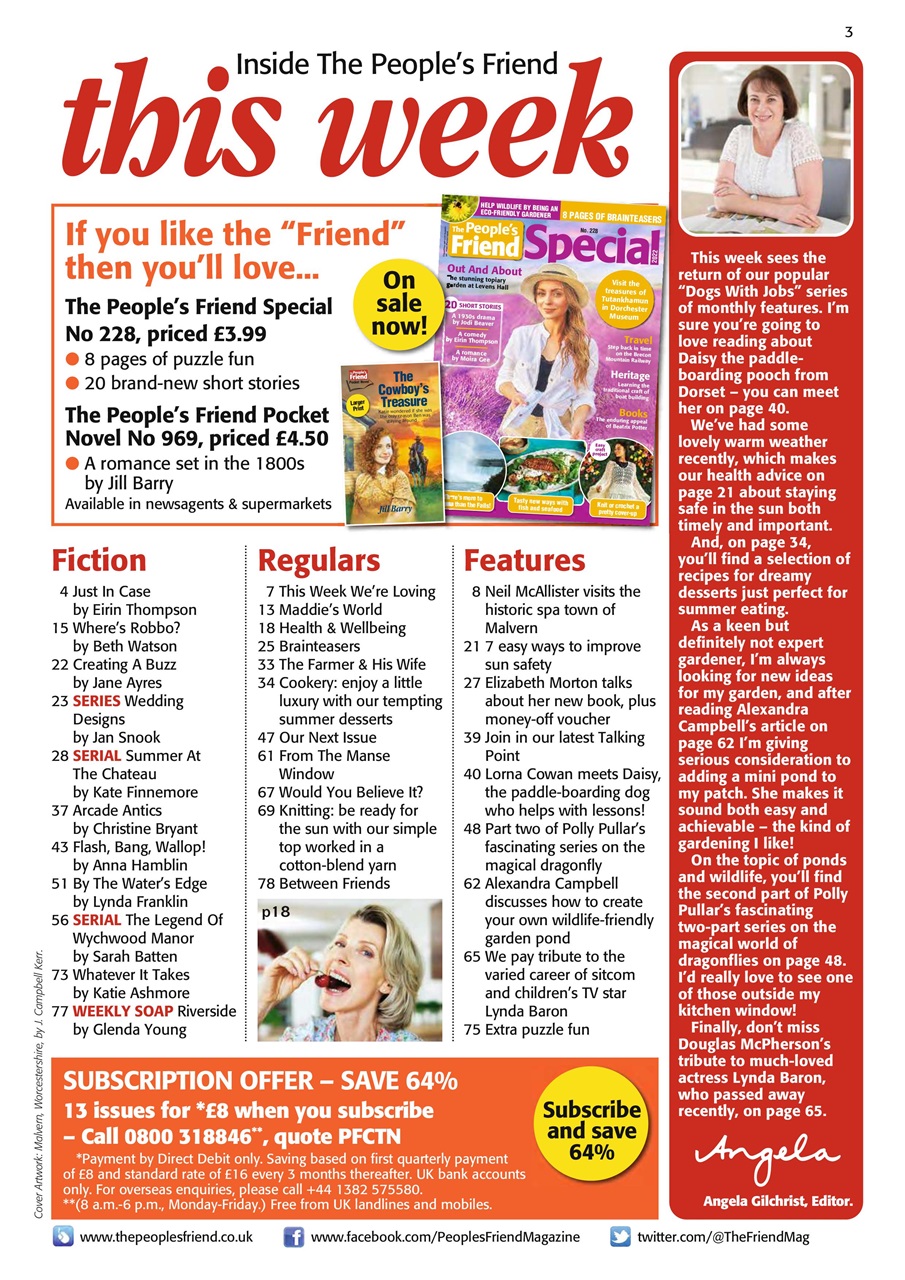 The People’s Friend Preview Pages