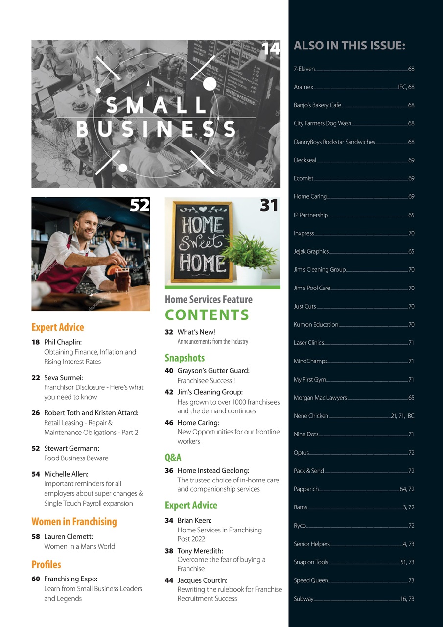 Business Franchise Australia&NZ Preview Pages