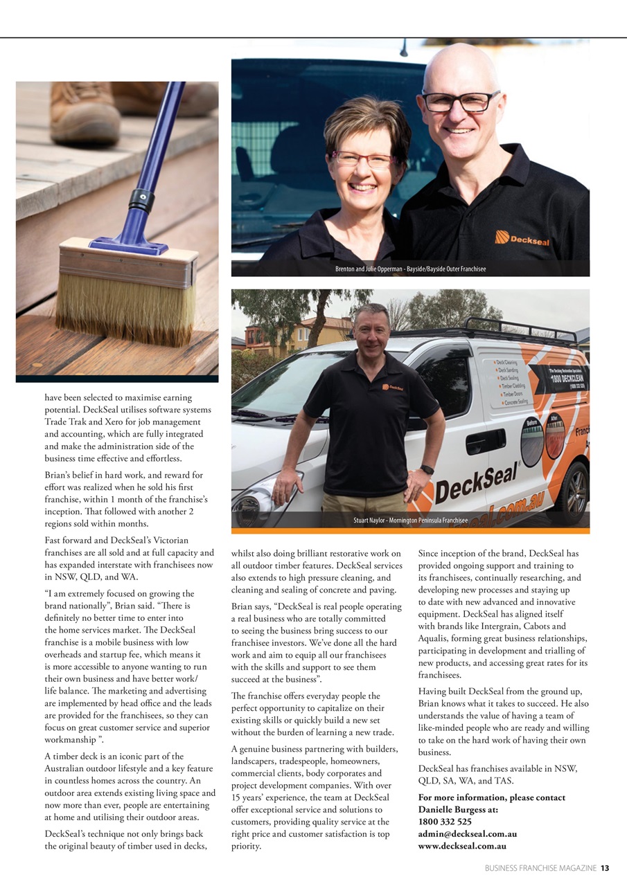 Business Franchise Australia&NZ Preview Pages