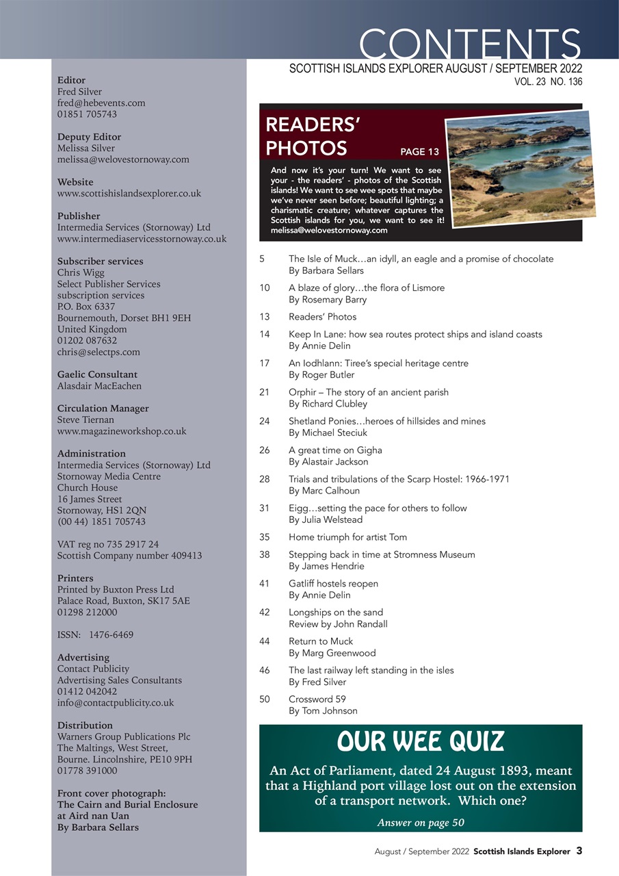 Scottish Islands Explorer Preview Pages