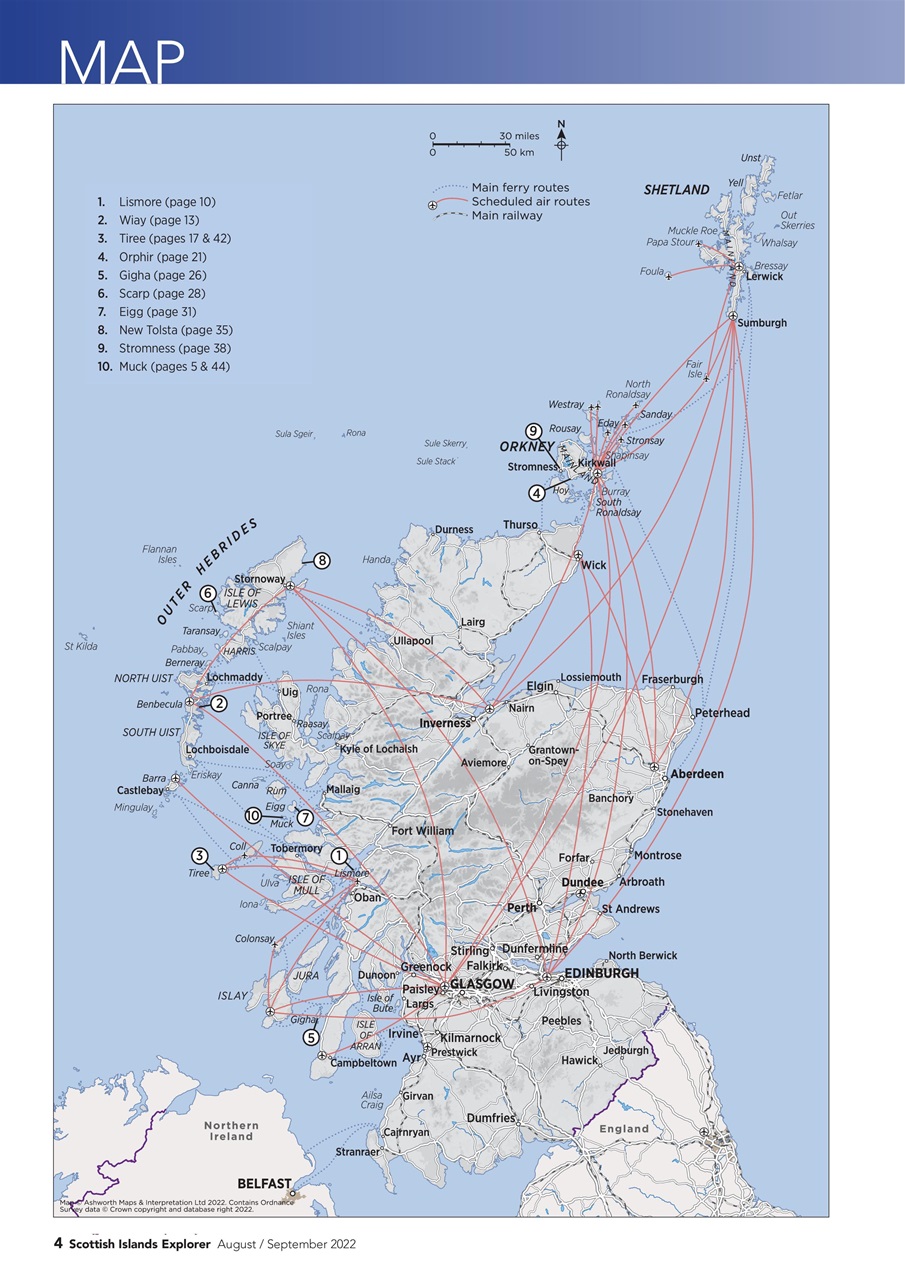 Scottish Islands Explorer Preview Pages