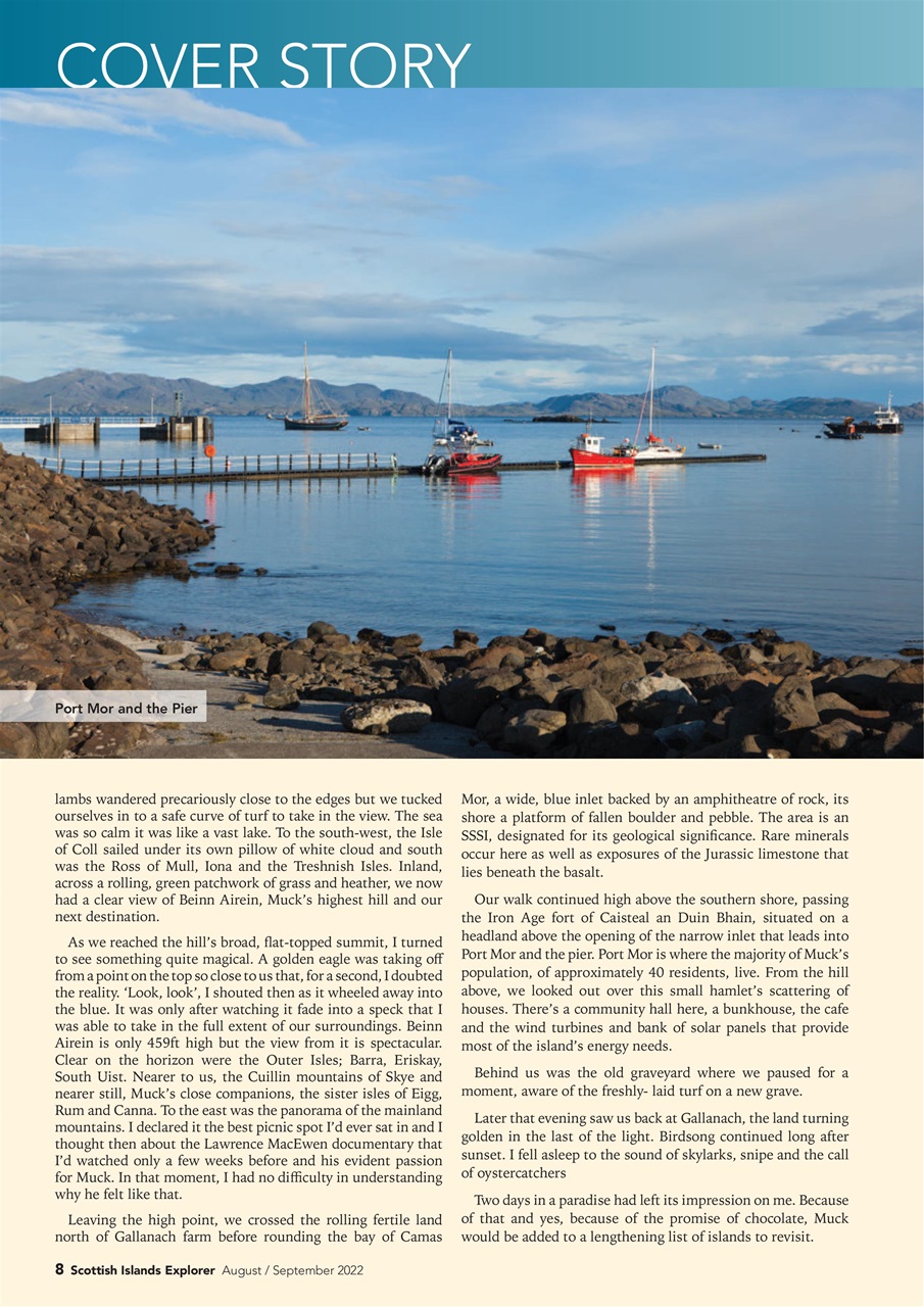 Scottish Islands Explorer Preview Pages
