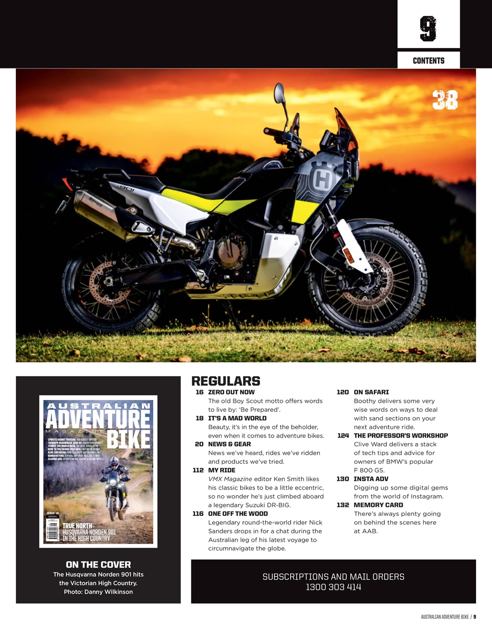 Australian Adventure Bike Preview Pages