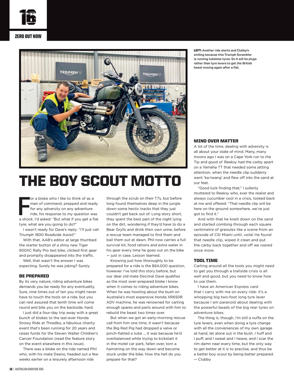 Australian Adventure Bike Preview Pages
