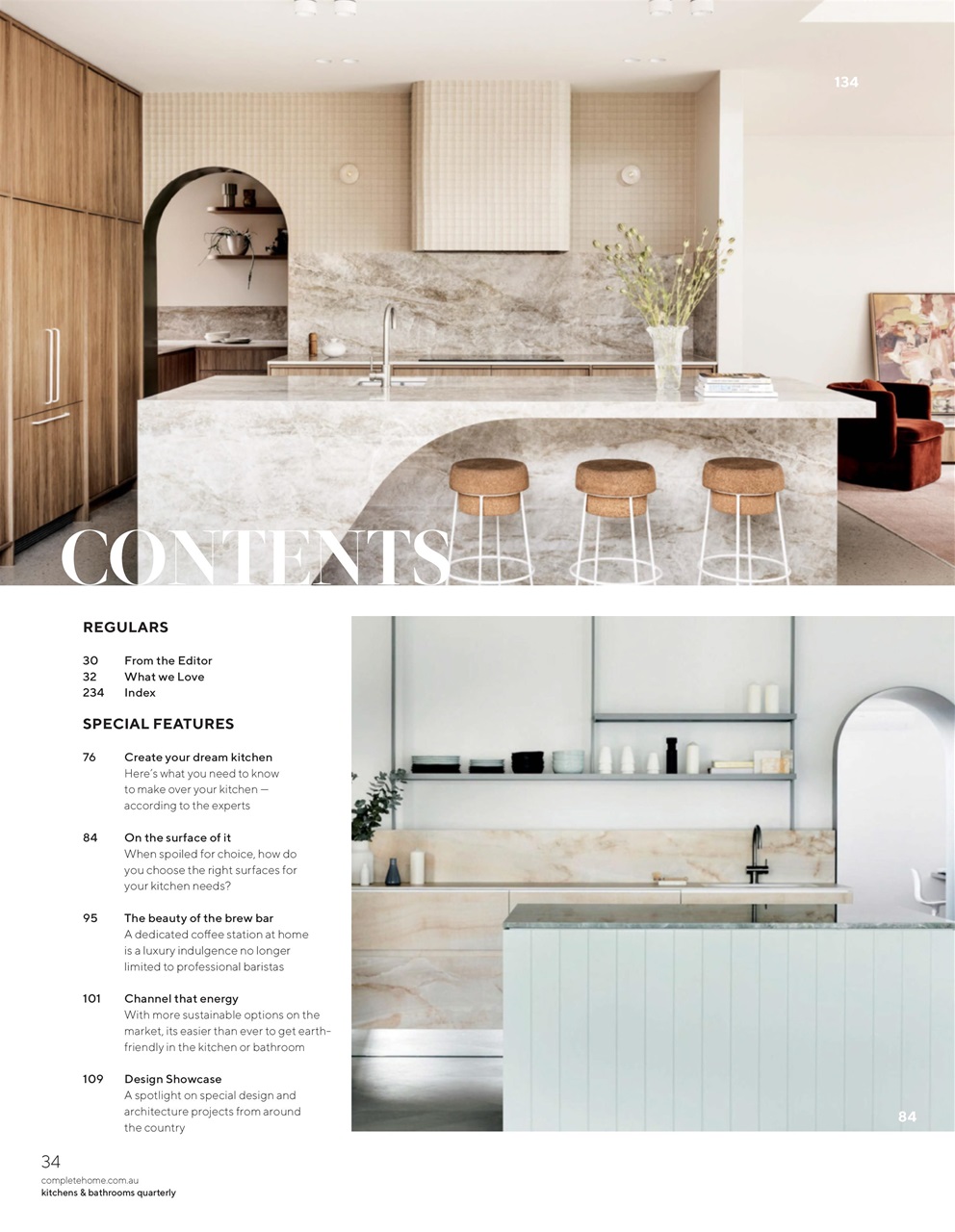Kitchens & Bathrooms Quarterly Preview Pages
