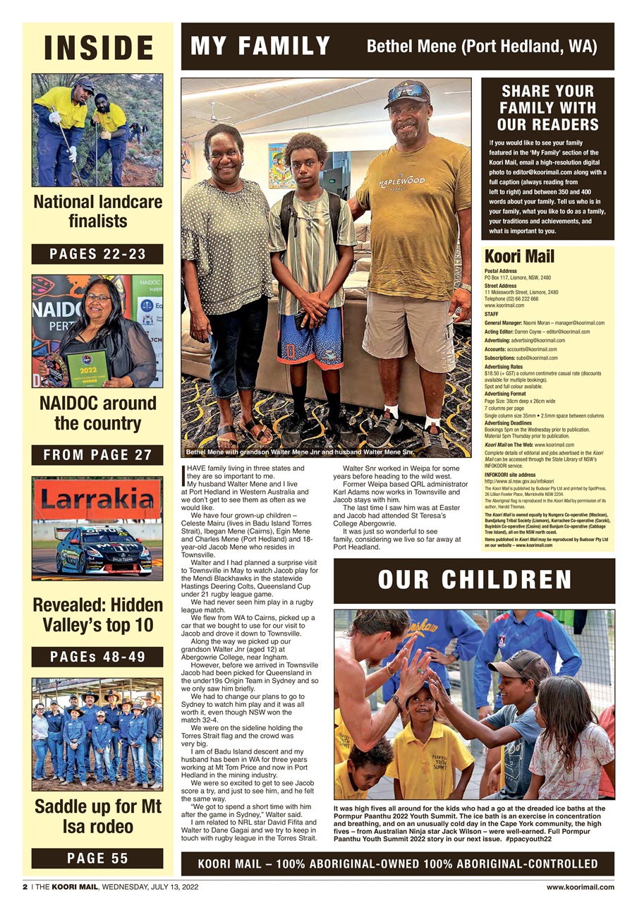 Koori Mail Preview Pages