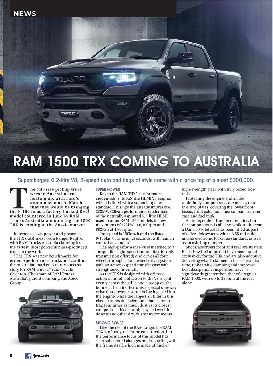 JUST 4X4S Preview Pages