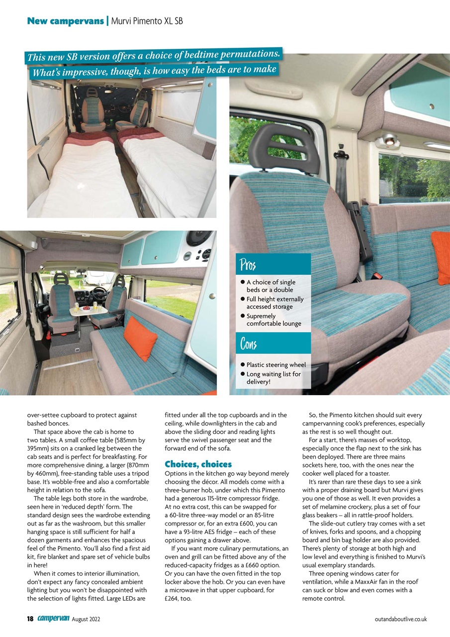 Campervan Preview Pages