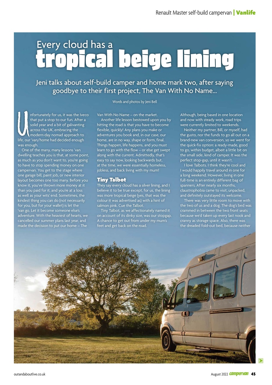 Campervan Preview Pages