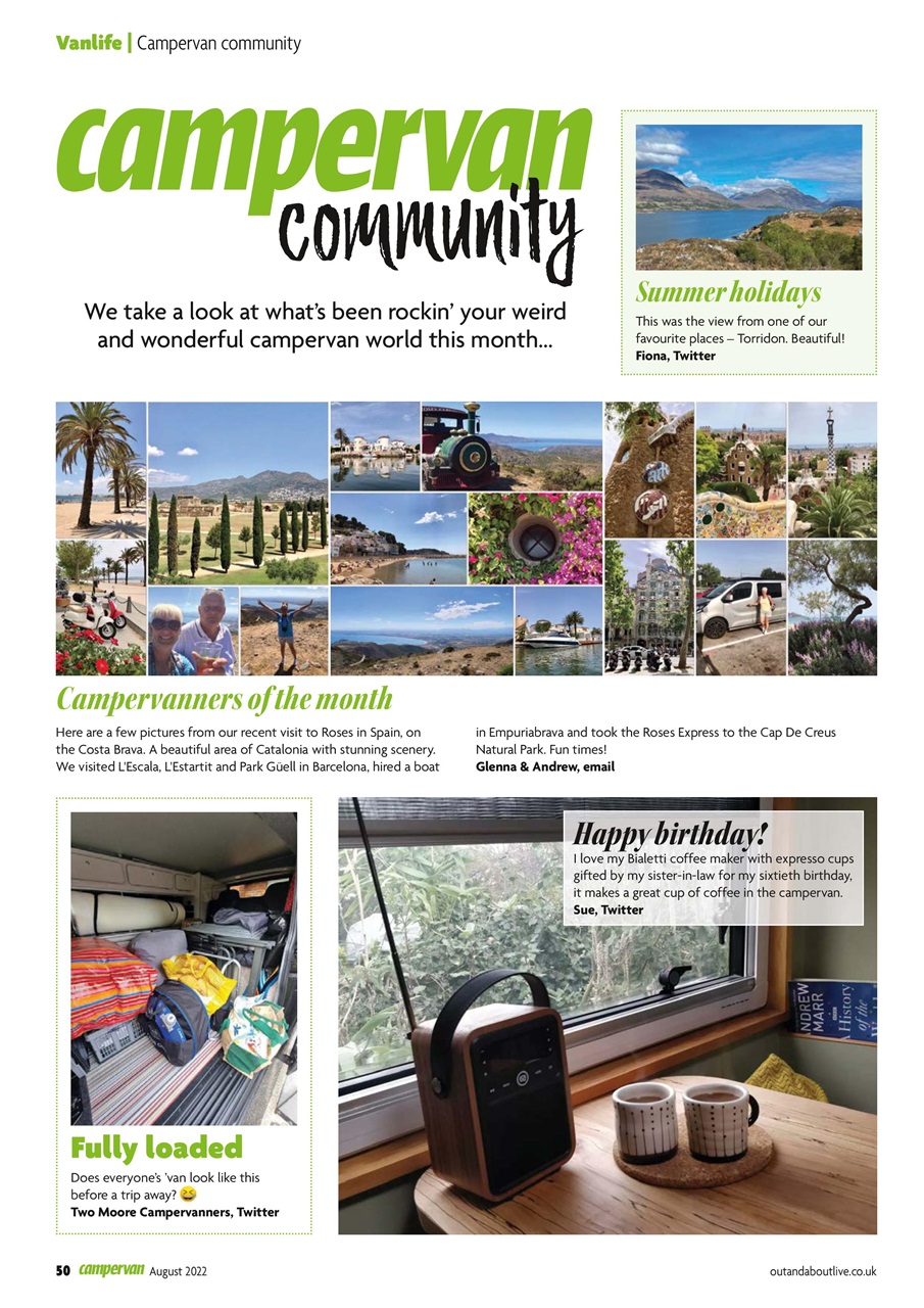 Campervan Preview Pages