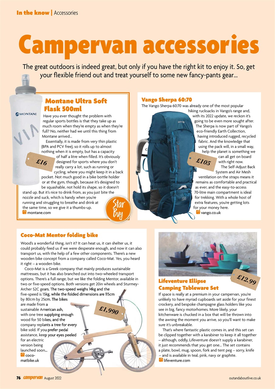 Campervan Preview Pages