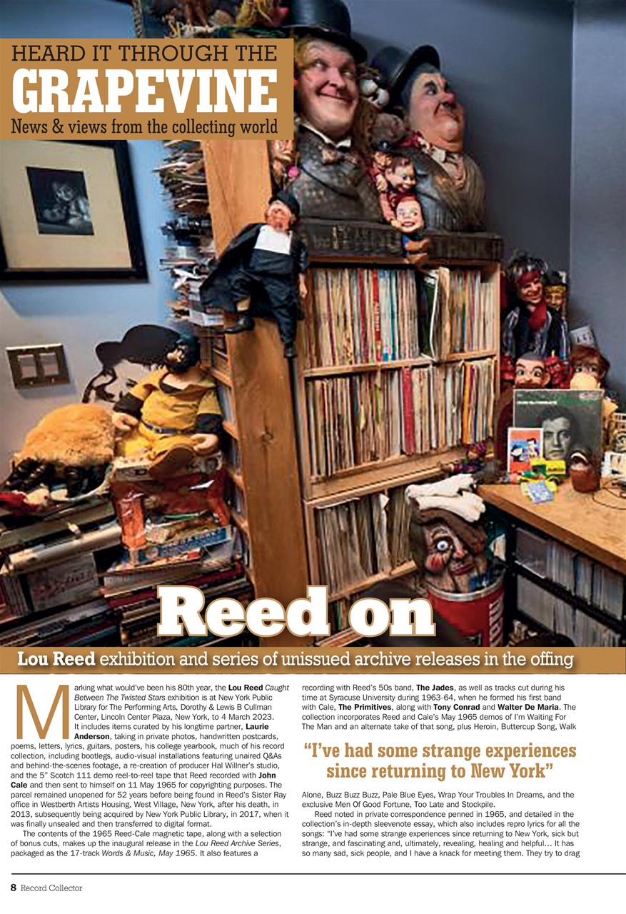 Record Collector Preview Pages