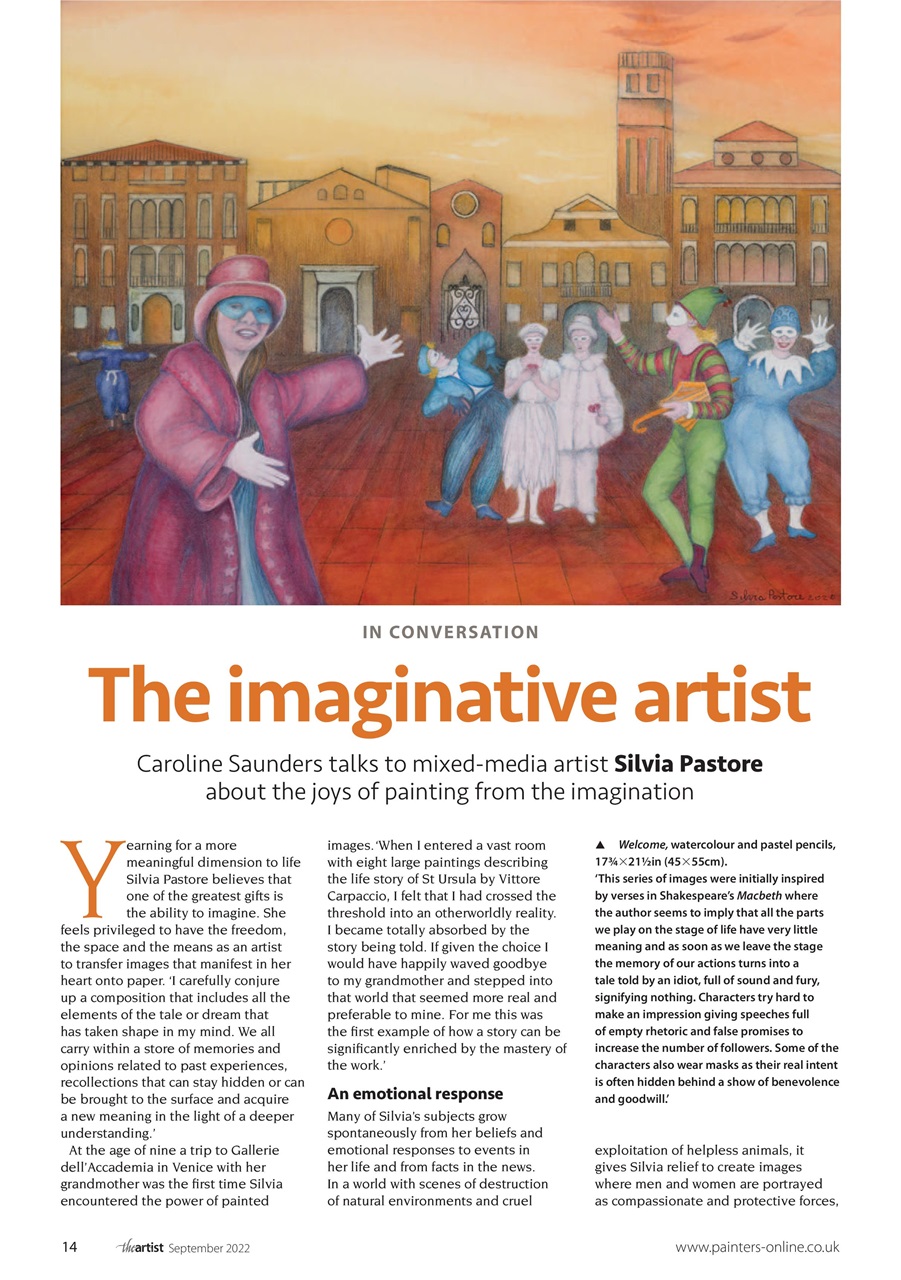 The Artist Preview Pages