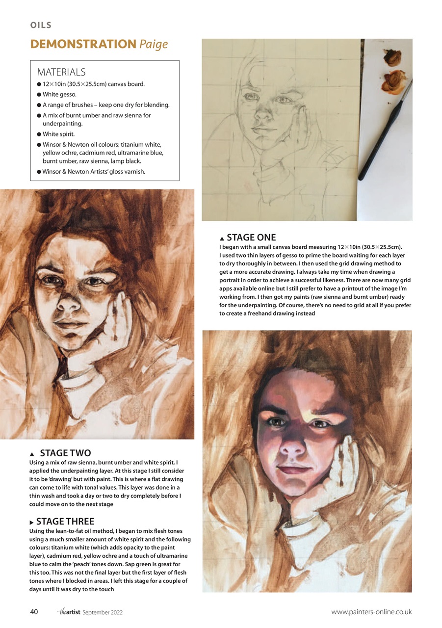 The Artist Preview Pages