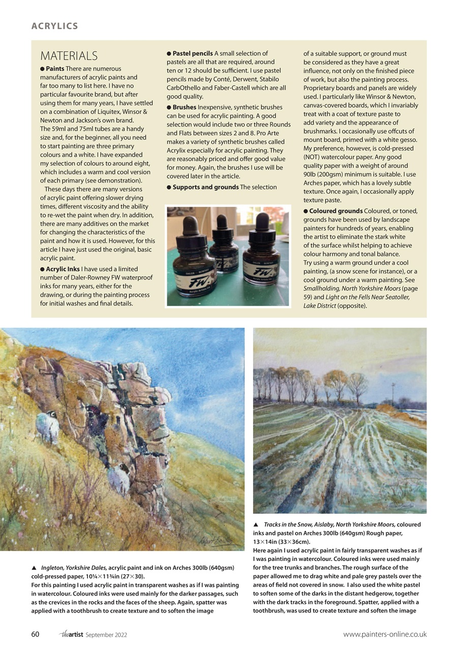 The Artist Preview Pages