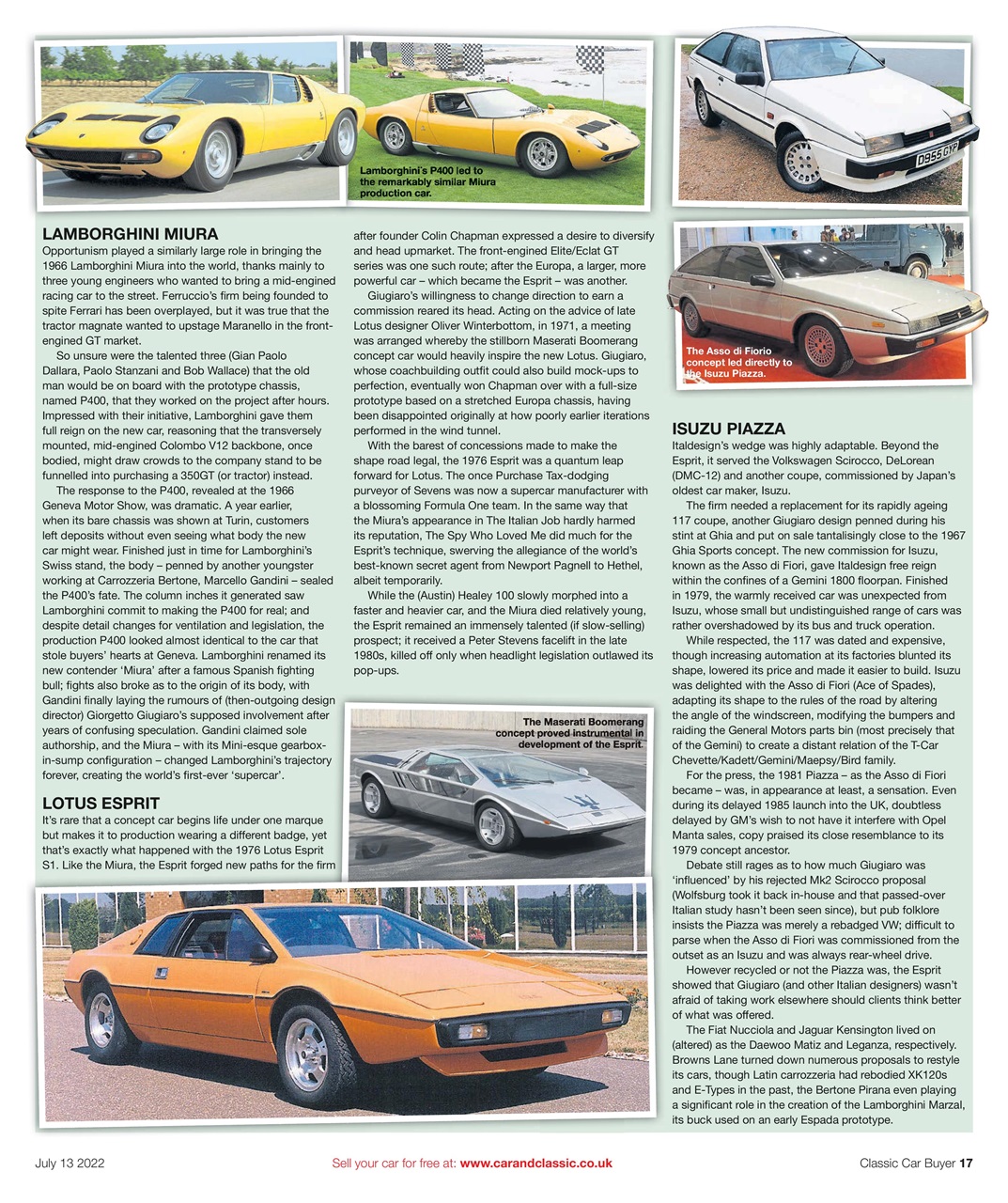 Classic Car Buyer Preview Pages