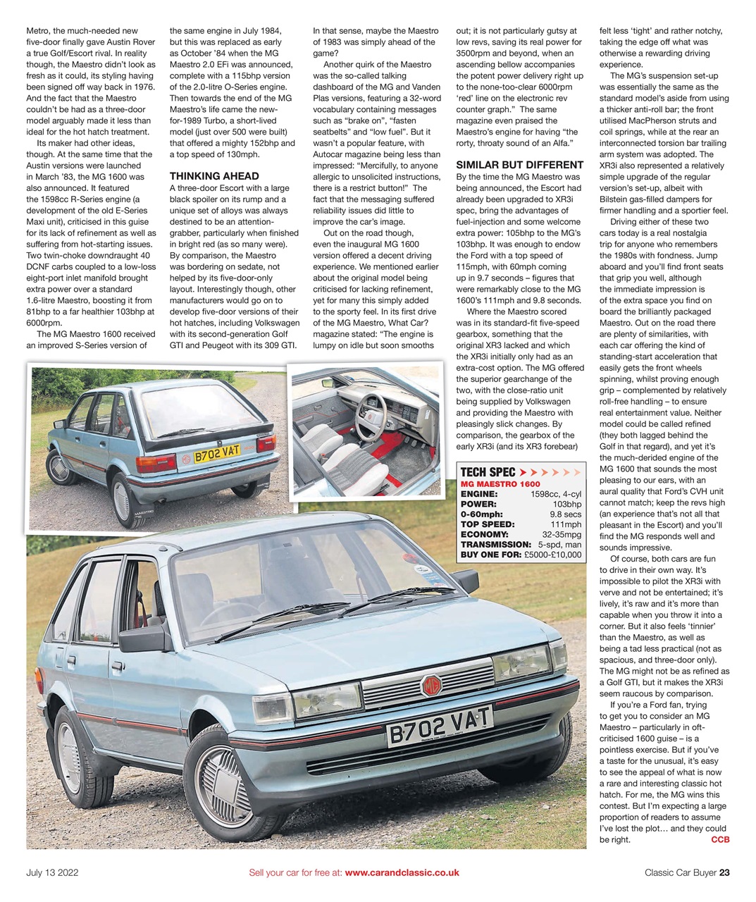 Classic Car Buyer Preview Pages