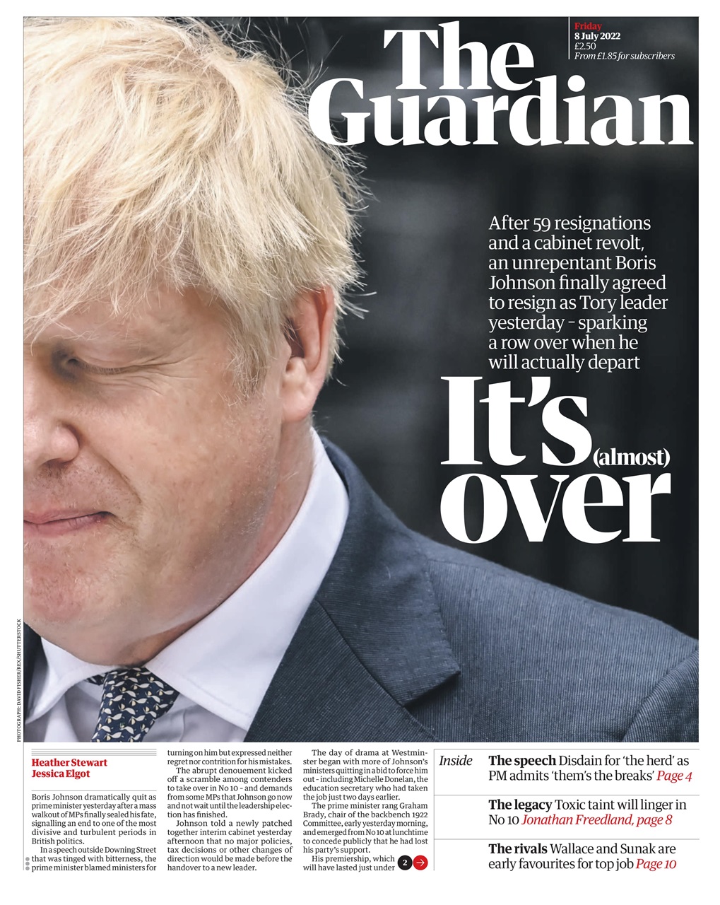 The Guardian Newspaper Preview Pages