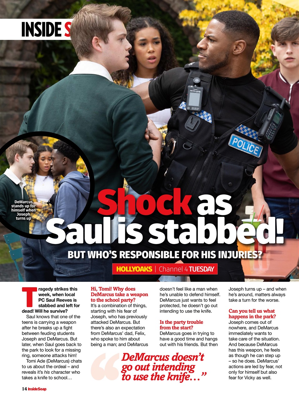 Inside Soap Preview Pages