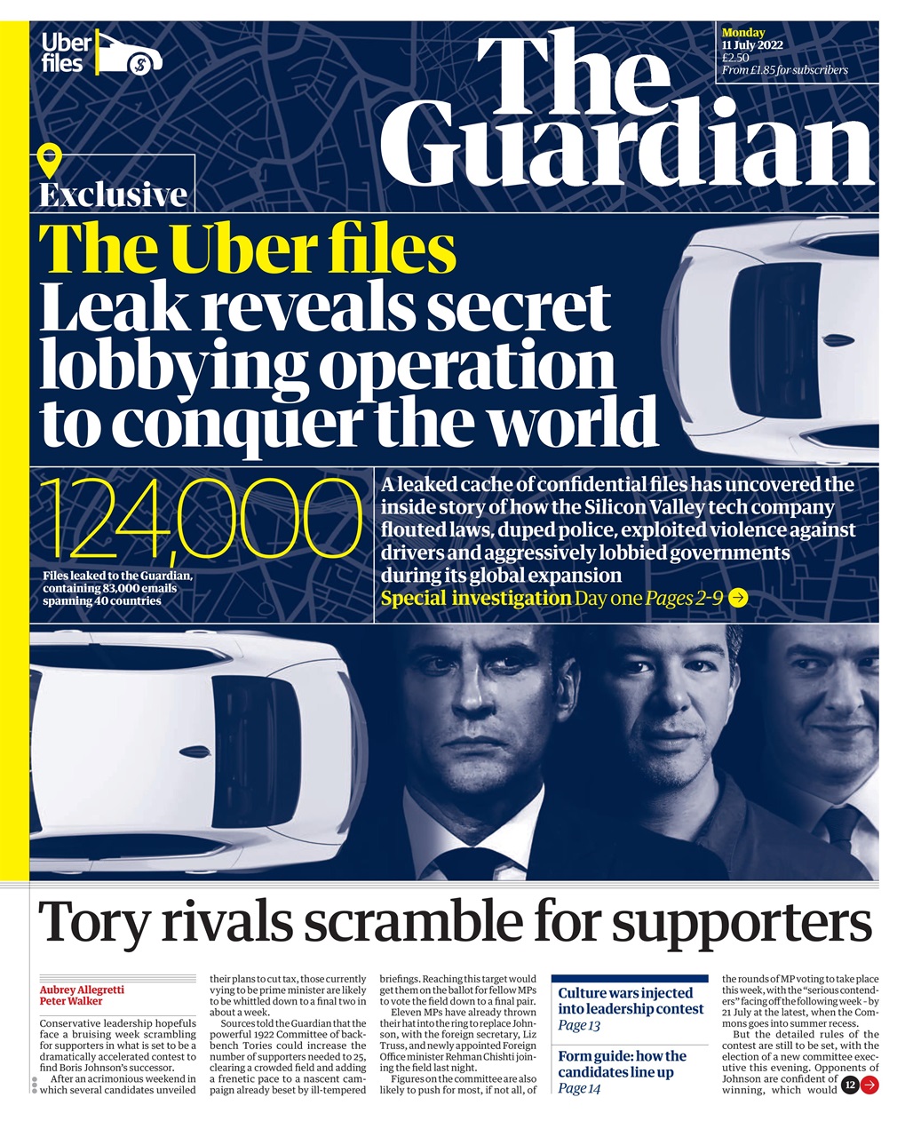 The Guardian Newspaper Preview Pages