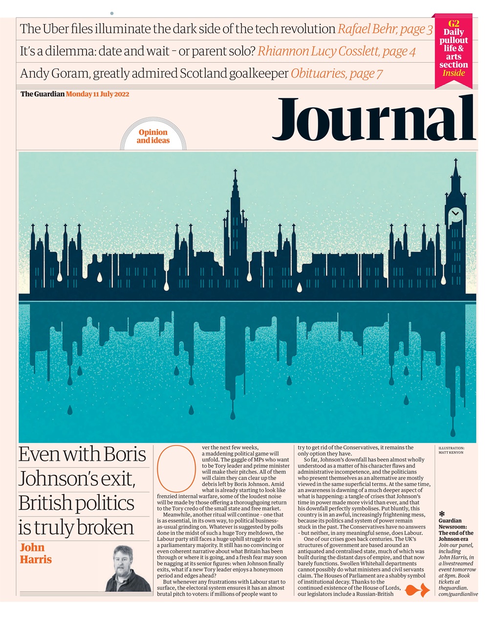 The Guardian Newspaper Preview Pages