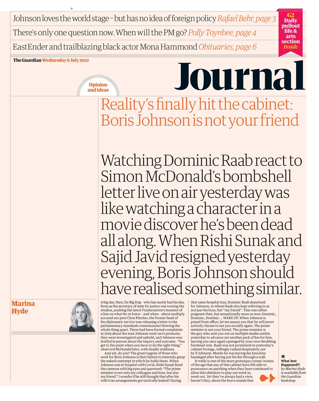 The Guardian Newspaper Preview Pages